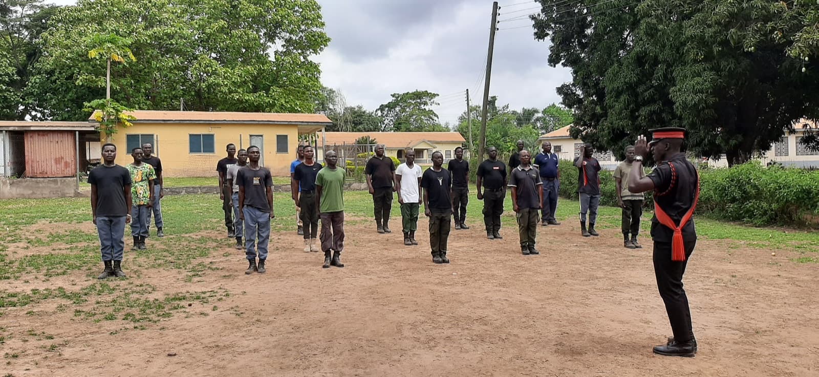 Nineteen Security Personnel Complete In-Service Training